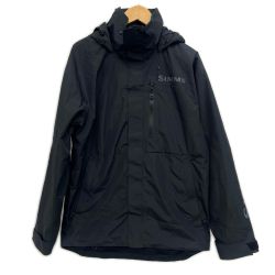 §§ SIMMS 釣り服飾 フィッシングジャケット チャレンジャージャケット SIZE S 程度C ブラック Cランク