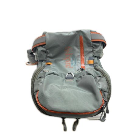  fishpond フィッシュポンド 釣り服飾 ファイヤーホールバックパック 程度B グレー