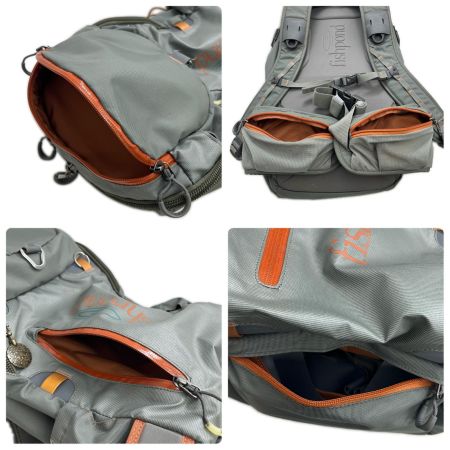  fishpond フィッシュポンド 釣り服飾 ファイヤーホールバックパック 程度B グレー