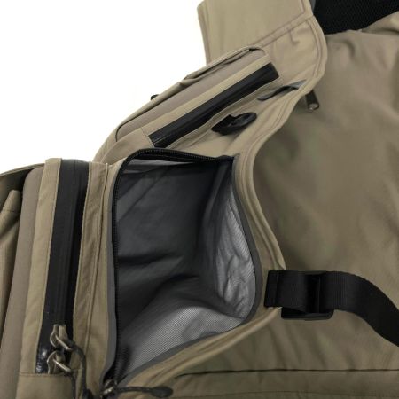  THE NORTH FACE ザノースフェイス フィッシングベスト SIZE Free 程度BC カーキ