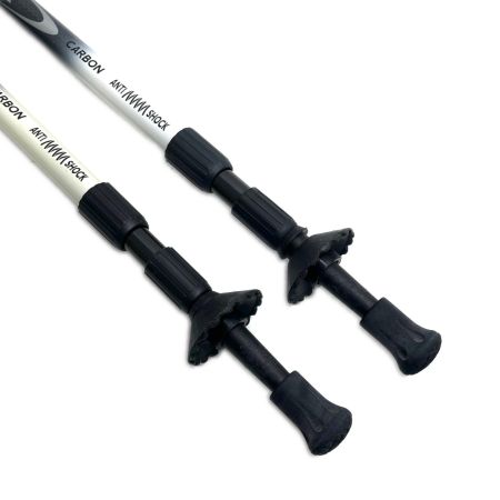  mont･bell モンベル アウトドア 登山 トレッキングポール ホワイト/2本セット ALPINE CARBON POLE ANTI SHOCK