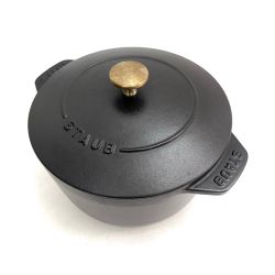 §§ STAUB ストウブ アウトドア雑貨 ご飯鍋 ラ.ココットde GOHAN Lサイズ 20cm Bランク