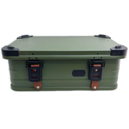  VENTLAX アウトドア雑貨 アルミコンテナ 25L ハンドルカバー付 ヒンジベルト PANDORA25