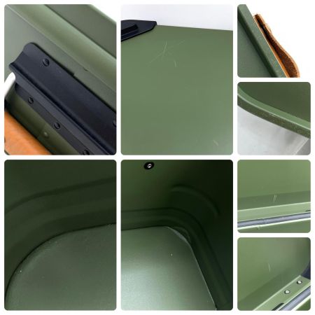 VENTLAX アウトドア雑貨 アルミコンテナ 25L ハンドルカバー付 ヒンジベルト PANDORA25