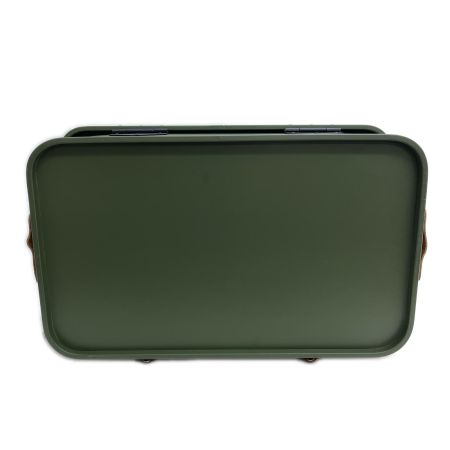  VENTLAX アウトドア雑貨 アルミコンテナ 25L ハンドルカバー付 ヒンジベルト PANDORA25