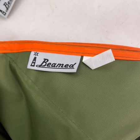 i beamed タープ グランドシート 5角形（ペンタゴン） グリーン×オレンジ 