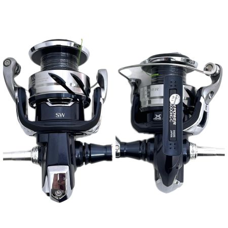 SHIMANO シマノ スピニングリール 21 ツインパワー SW6000HG ゴメクサスノブ/リールスタンド付 04225