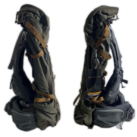  MYSTERY RANCH ミステリーランチ 登山 ザック メンズ S/M ブリッジャー65 タグ付 BRIDGER65 ウッド