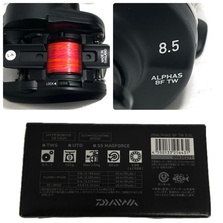 DAIWA ダイワ ベイトリール 25アルファス BF TW 8.5L 箱付 0630271