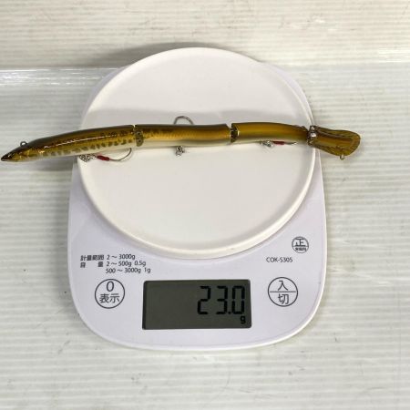  Megabass メガバス ルアー ビッグベイト EELER イーラ 235mm 23g 北海道限定カラー ドジョウ