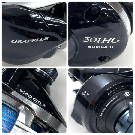 SHIMANO シマノ ベイトリール 17 グラップラー 301HG 箱付 03744