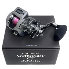 SHIMANO シマノ ベイトリール 24 オシアコンクエストCT 300HG 箱付 046710 Aランク