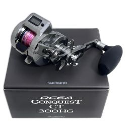 §§ SHIMANO シマノ ベイトリール 24 オシアコンクエストCT 300HG 箱付 046710 Aランク