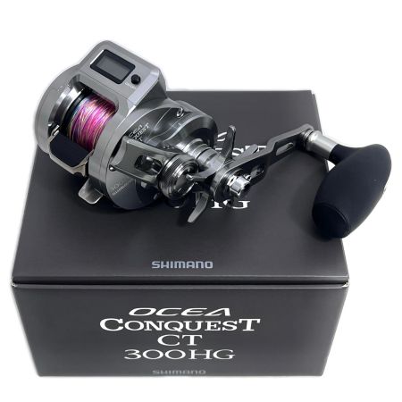  SHIMANO シマノ ベイトリール 24 オシアコンクエストCT 300HG 箱付 046710