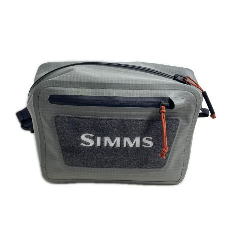  SIMMS フィッシングバッグ ドライクリーク Z ヒップパック 8L グレー