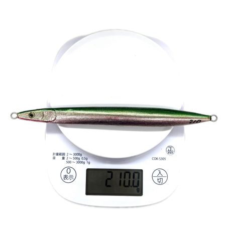   ルアー ジグ ヤバイジグ 210mm 210g