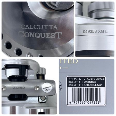 SHIMANO シマノ ベイトリール 26 カルカッタコンクエスト BFS リミテッド XG LEFT 美品 049353