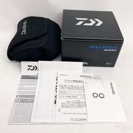 DAIWA ダイワ スピニングリール 10 ソルティガ 5000 箱・リールポーチ付 059507