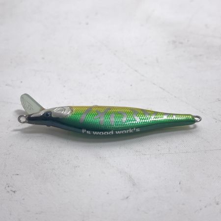 I's wood works アイズウッドワークス ルアー 葉月 55S ハンドメイドミノー 渓流 箱付