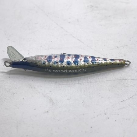 I's wood works アイズウッドワークス ルアー 50S ハンドメイドミノー 渓流 箱付