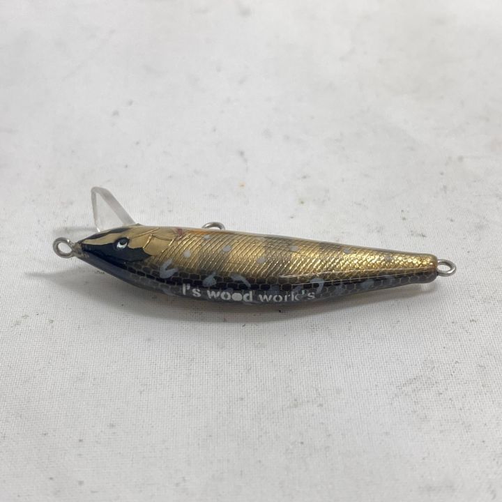 I's wood works アイズウッドワークス ルアー 水無月 50S ハンドメイド