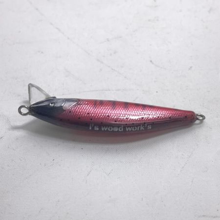 I's wood works アイズウッドワークス ルアー 水無月 50S ハンドメイドミノー 渓流 箱付