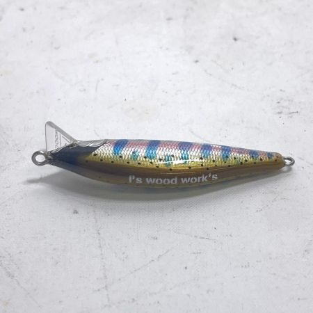 I's wood works アイズウッドワークス ルアー 水無月 50S ハンドメイドミノー 渓流 箱付 ヤマメ