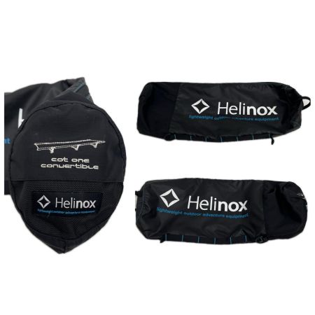 Helinox ヘリノックス アウトドア ファニチャー コットワン コンバーティブル ブラック
