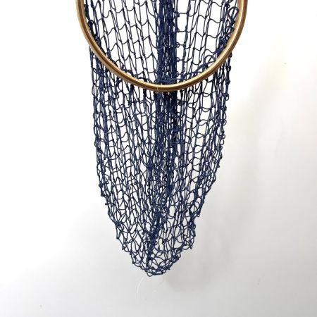 ハンドメイド ランディングネット タモ 鹿角 スタッグ 全長約40cm
