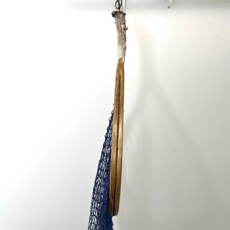 ハンドメイド ランディングネット タモ 鹿角 スタッグ 全長約40cm