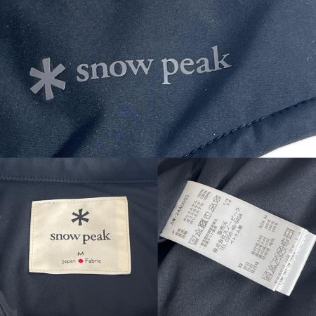 snowpeak スノーピーク スウェットシャツ SIZE M SW-24AU002 ブラック