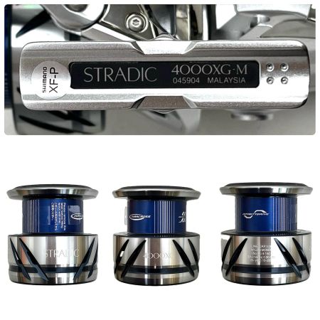 SHIMANO シマノ スピニングリール 23ストラディック 4000XG 箱付 045904