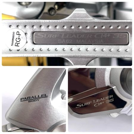 SHIMANO シマノ スピニングリール SA 62 18サーフリーダー CI14＋35 キズ有 本体のみ SA62