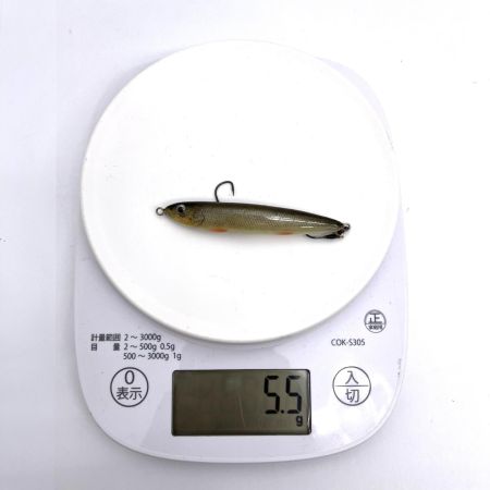 真木ハンドメイドルアーズ ルアー 真木ルアー 80ｍｍ 5.5g