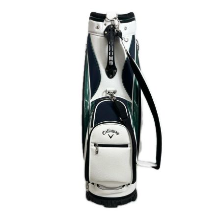 Callaway キャロウェイ ゴルフ用品 キャディバッグ エクシア 25 JM KH2508 美品 KH2508 グリーン×ホワイト