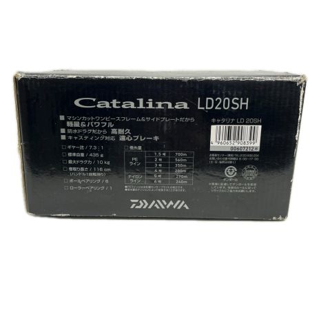 DAIWA ダイワ 両軸リール キャタリナ LD 20SH キズ有 ジョイント・箱付 00607212