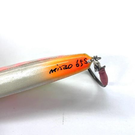 asmotech アスモテック ルアー ハンドメイドミノー misao 操 65S 蛍光山女魚