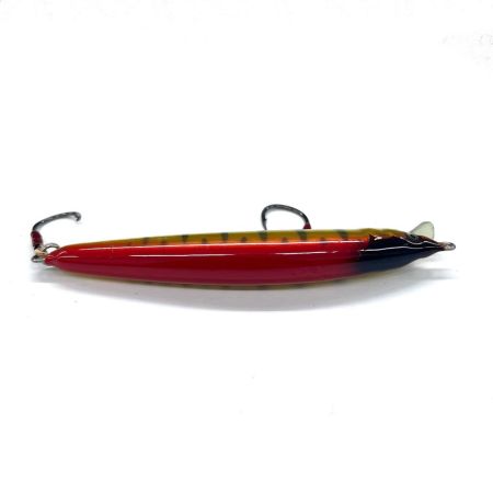 魚じゃらし工房 ルアー ハンドメイドミノー 80ｍｍ 5g レッド x ゴールド