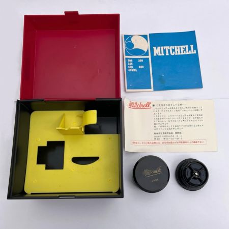 garcia ガルシア スピニングリール Mitchell ミッチェル408 軸ブレ有 替えスプール・ケース付