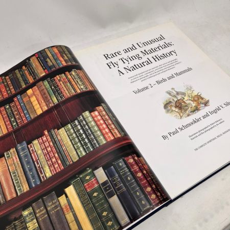 釣り小物 洋書 フライフィッシング Rare and Unusual Fly Tying Materials Volume 2
