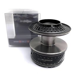STUDIO OCEAN MARK スタジオオーシャンマーク スピニングリール用スプール NO LIMITS 20SW23000BM ブラック x ダークシルバー Bランク