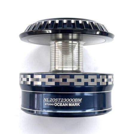 STUDIO OCEAN MARK スタジオオーシャンマーク スピニングリール用スプール NO LIMITS 20ST23000BM ブルーブラック x ダークシルバー
