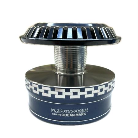 STUDIO OCEAN MARK スタジオオーシャンマーク スピニングリール用スプール NO LIMITS 20ST23000BM ブルーブラック x ダークシルバー