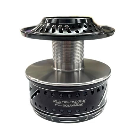 STUDIO OCEAN MARK スタジオオーシャンマーク スピニングリール用スプール NO LIMITS 20SW23000BM ブラック x ダークシルバー
