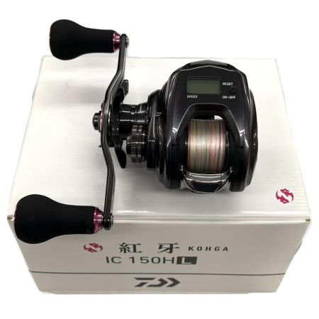 DAIWA ダイワ ベイトリール 21紅牙 IC 150HL 箱付 00631016