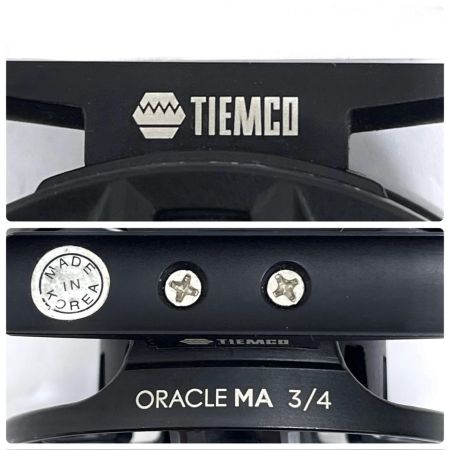 TIEMCO ティムコ フライリール オラクルMA 3/4 ポーチ付 ブラック