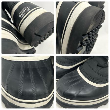 SOREL ソレル スノーブーツ メンズ カリブーウォータープルーフ SIZE 27cm NM1000-016 ブラック