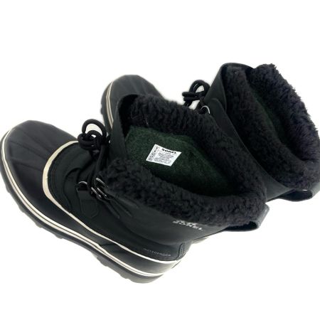 SOREL ソレル スノーブーツ メンズ カリブーウォータープルーフ SIZE 27cm NM1000-016 ブラック