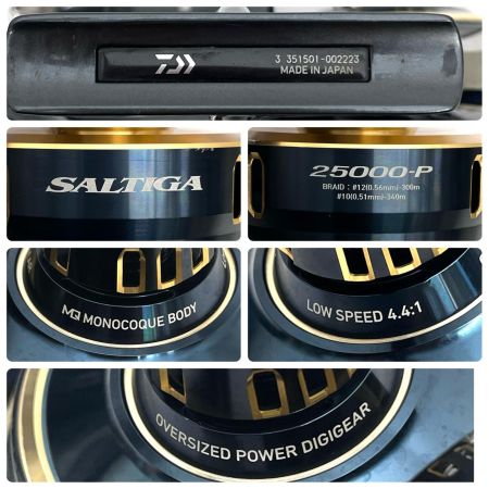 DAIWA ダイワ スピニングリール 25ソルティガ 25000-P キズ有 00065089