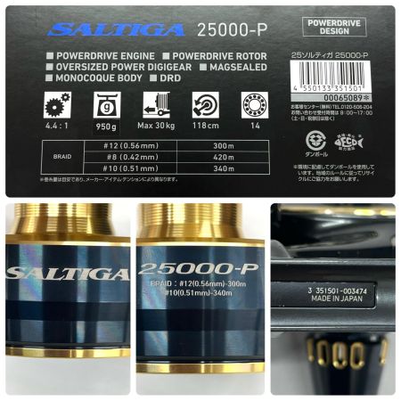 DAIWA ダイワ スピニングリール 25 ソルティガ25000-P 00065089